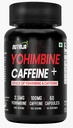 NutriJa Yohimbine Plus Caffeine Capsules | 2.5mg Yohimbine HCL + 100mg Caffeine + Green Tea Extract | High Potency Botanical Formula | Energy & Focus Support | 60 Capsules