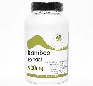 Estratto di bambù 900mg ~ 90 capsule - No Additivi ~ Integratori di natura
