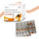 Knoll Healthcare Corsiplex-L Vitamin B-Complex with Vitamin B12 (75 Caps (Pack of 5))