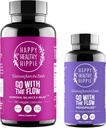 Happy Healthy Hippie Go with The Flow Menopause Support & Go with The Flow Hormone Balance für Frauen (180ct)