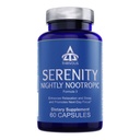 Sérénité thrive Nootrope nocturne – Formule sommeil et relaxation avec KSM-66 Ashwagandha, L-Theanine, Magnésium Glycinate et Melatonine – 60 Capsules Vegan
