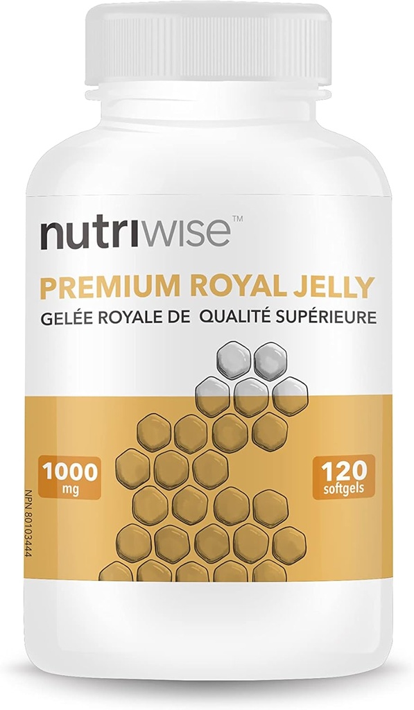 Notriwise Premium Royal Jelly 1000mg 120 softgels