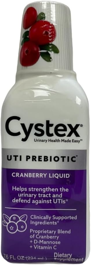 Supplément complexe de canneberges liquides Cystex - 7,6 oz (3 boîtes)