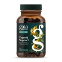 Gaia Herbs Thyroid Support - Realizzato con Ashwagandha, Kelp, Brown Seaweed & Schisandra per supportare sano equilibrio metabolico &amp; Benessere generale* - 120 Vegan Liquid Phyto-Capsules (40-Day Supply)