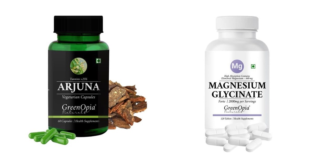 Arjuna Magnesium Glycinate Forte Tablets Wellness Daily Vitality |60 CAPSULES