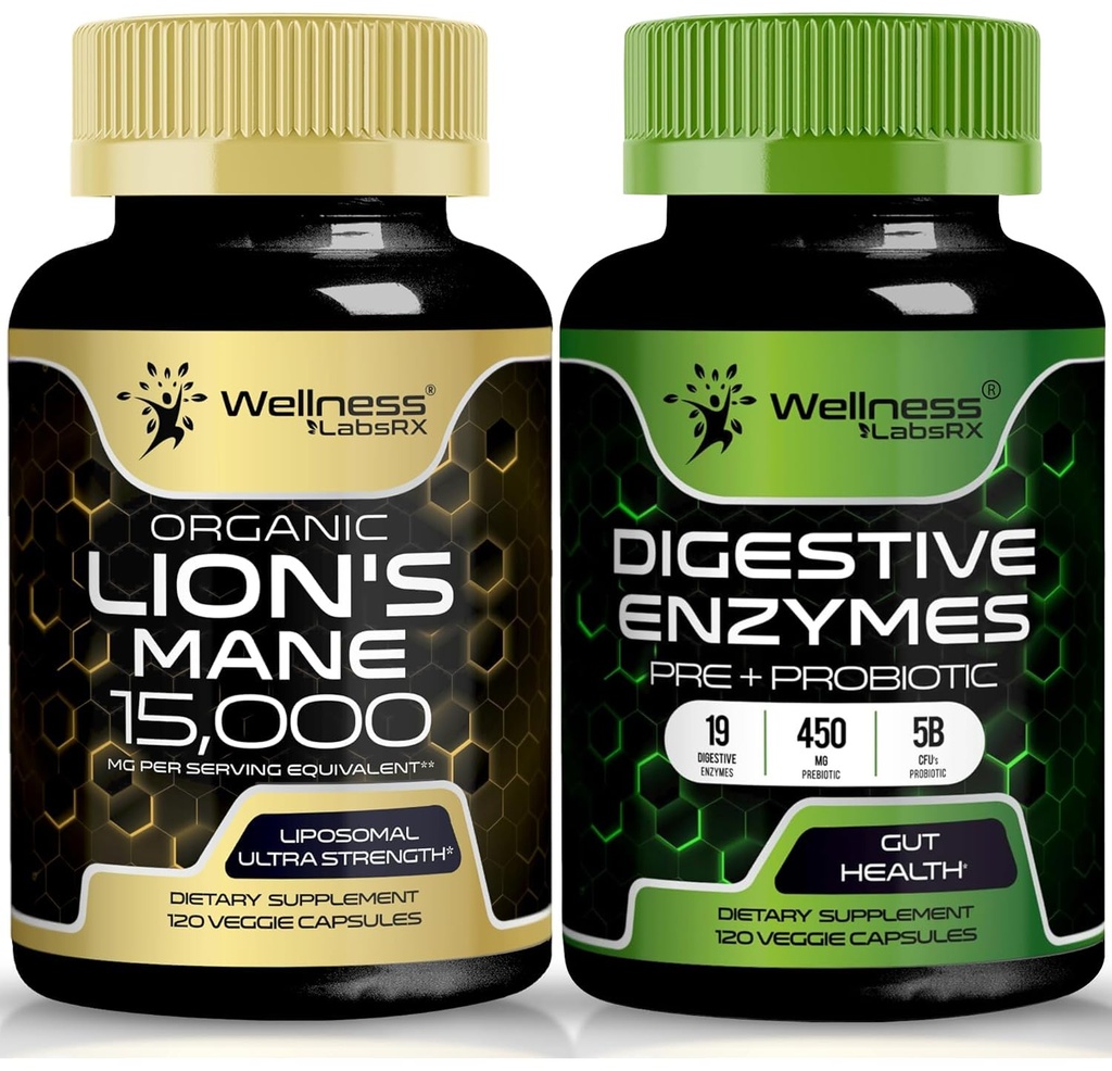 BIEN-ÊTRE LABSRX Lions Mane Capsules