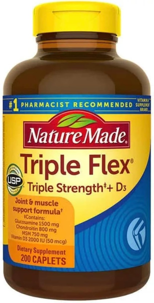 Caplets de force triple Flex triple nature (200)