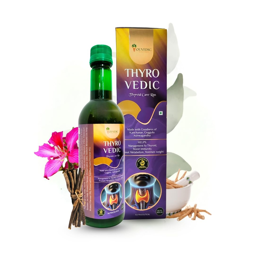 YOUVEDIC Thyrovedic Thyroid Care Ras, 500ml
