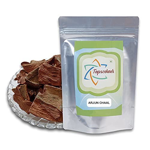 Arjuna (Chaal) - Arjun Chhal - Arjuna Bark - White Marudah - Terminalia Arjuna, 100 Grams Pack