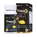 Omega 3 6 9 Vegan Natural Nutrition Supplement for Healthy Heart and Body 30 Veg Capsules