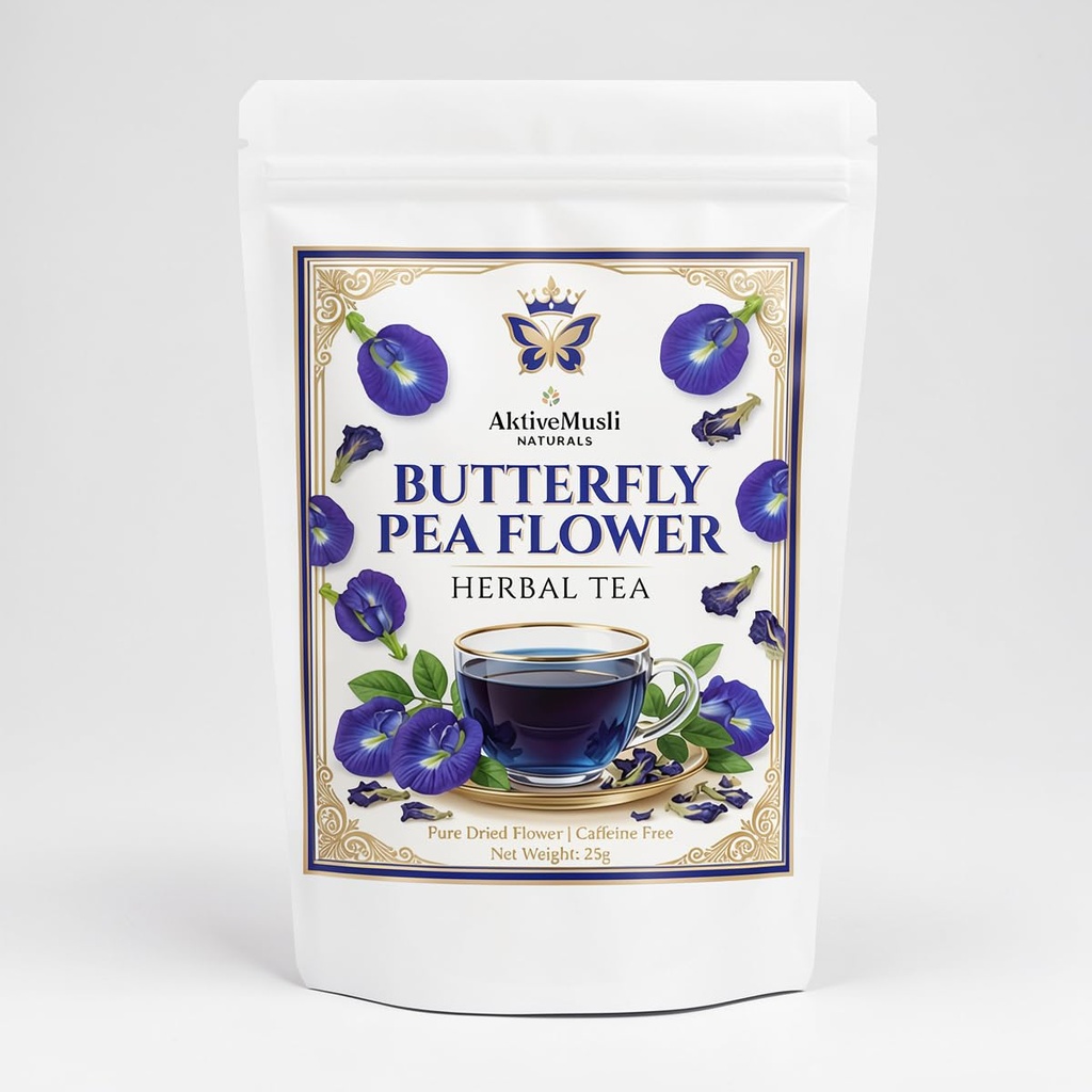 Butterfly Pea Flower Tea 25g Unflavoured Herbal Tea