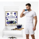 Butterfly Pea Flower Infusion Tea Made with Aparajita tea Pea Flower Herbal Tea