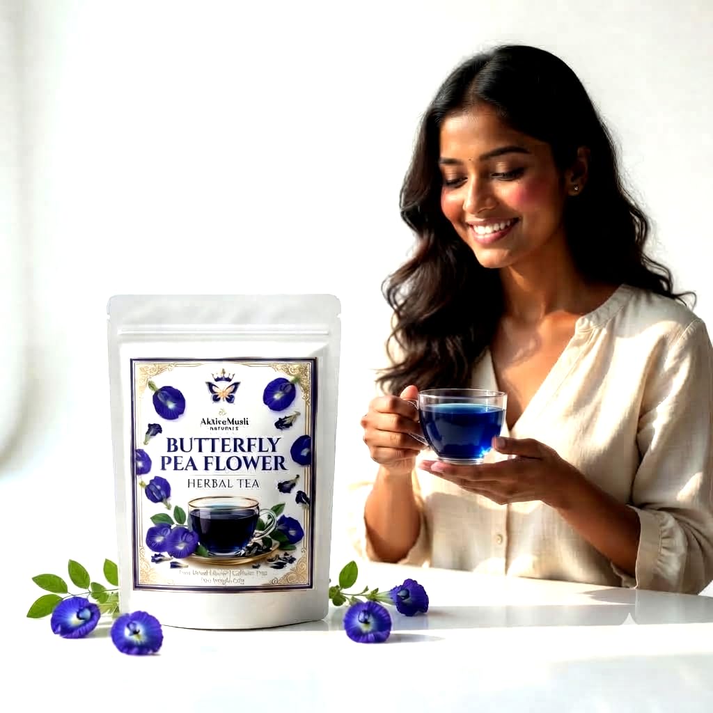 Butterfly peaTea│100% Pure Sleep & Caffeine Free - Flower Tea Herbal Tea
