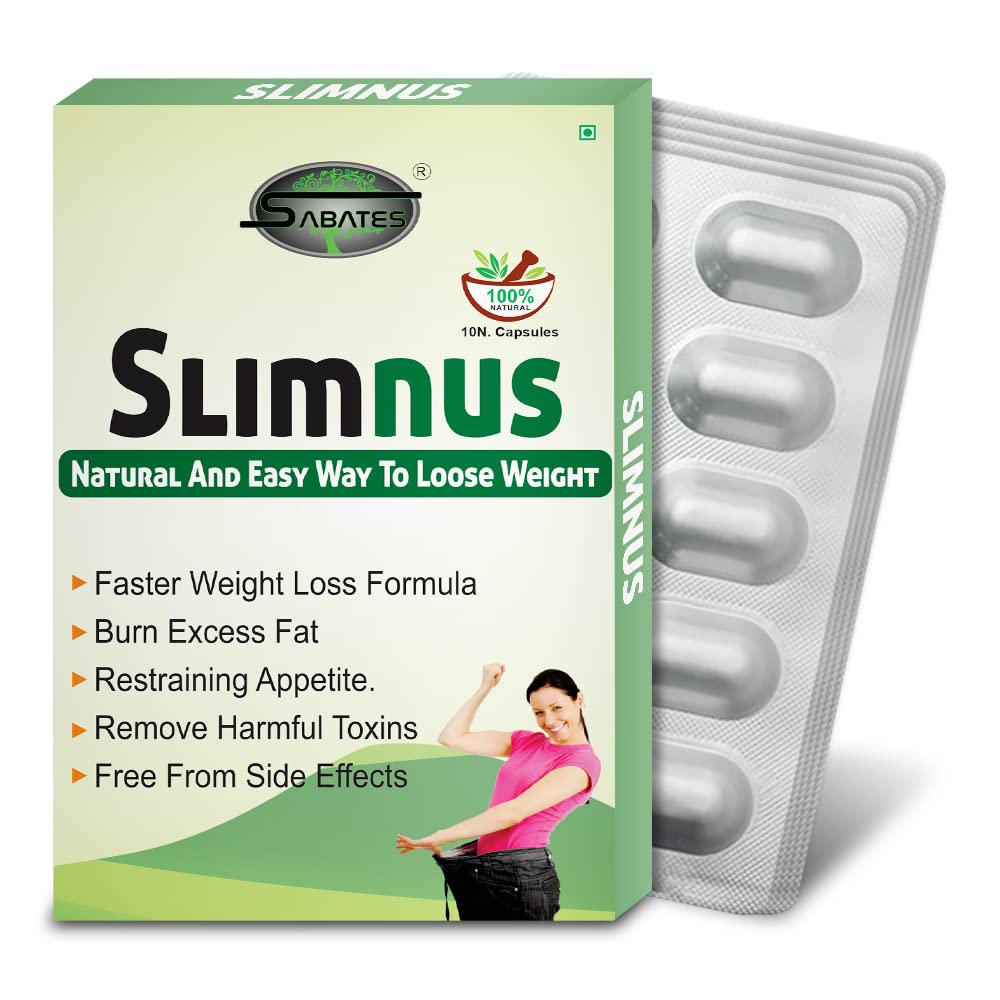 Slimnus Capsules Burns Extra Fat Without Diet Exercise Fastly organic ingredients