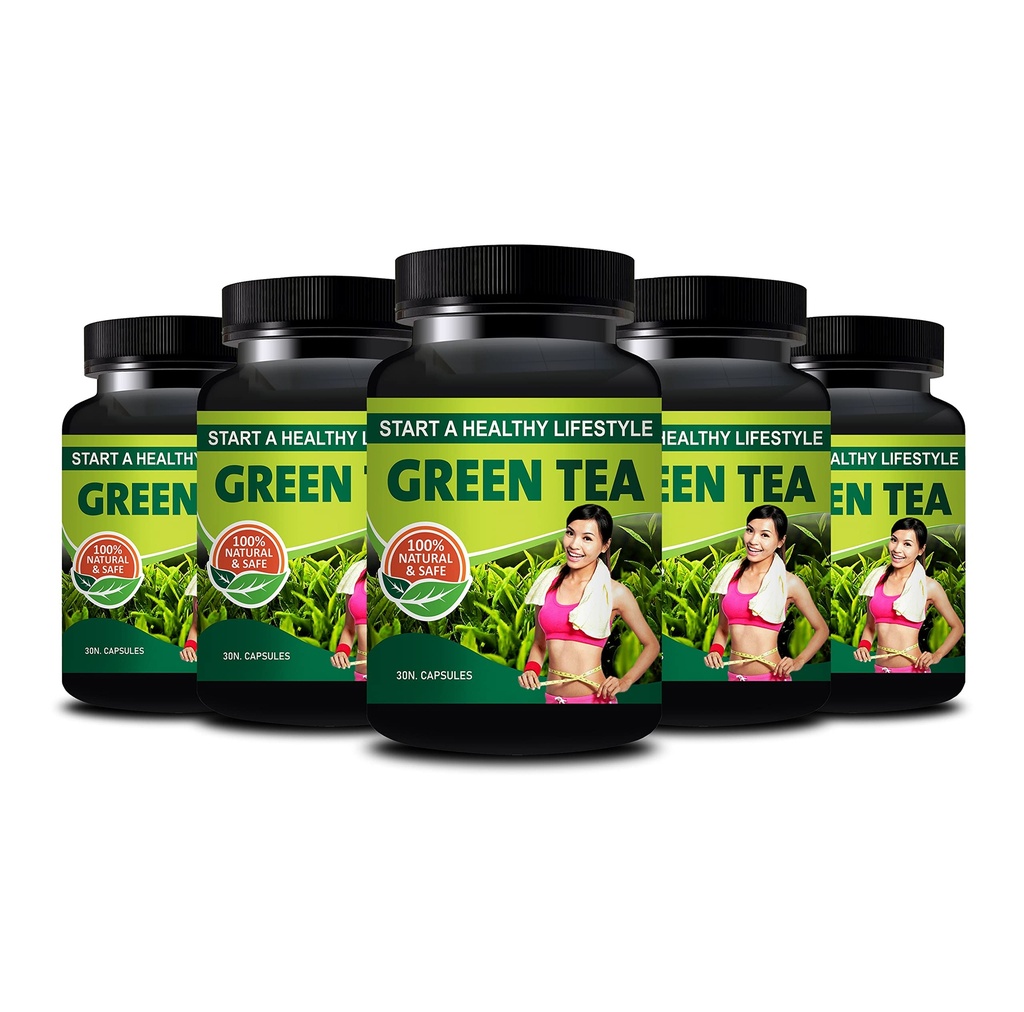 RiFFway|Green Tea Capsules Turn Down Extra Fat Without Diet And Exercise organic ingredients