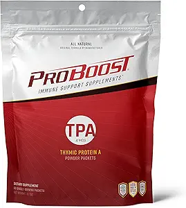 4 McG Thymic Protein A (TPA) Pulver-Packets - Alle natürlichen, nicht-GMO, Immun-Regelung und Support-Ergänzung - 60 Pakete, 4 McG TPA/Serving