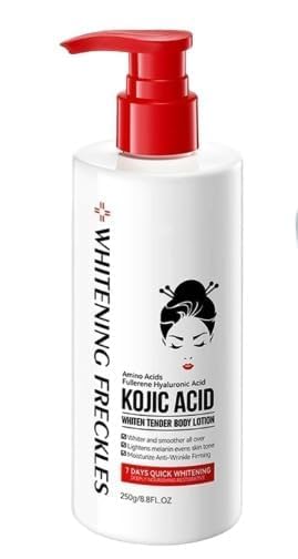 Body Brightening Lotion with Hyaluronic Acid & Amino Acids, Deep Moisturizing & Hydrating Body Lotion, Helps Improve the Appearance of Uneven Skin Tone & Dark Spots, Fast Absorbing for Men & Women, 100ml