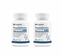 Trexgenics PHOSPHATIDYLCHOLINE 200 mg from Phospholipid Complex 500 mg, Cognitive Function, Liver and Brain Health, Fat Metabolism Support (60 Veg Capsules) (Pack of 2)