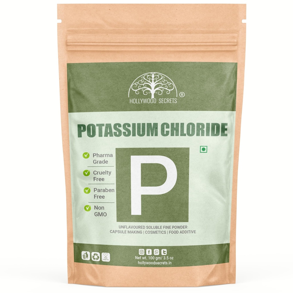 Potassium Chloride Powder 100 gm Pharma Grade
