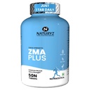 Naturyz Triple Strength ZMA Plus, 5-in-1 Muscle Strength & Nightime Recovery Support Supplement with 450 mg Magnesium Aspartate, Tribulus, Zinc, B6, Black Pepper for Men & Women - 50 Tablets