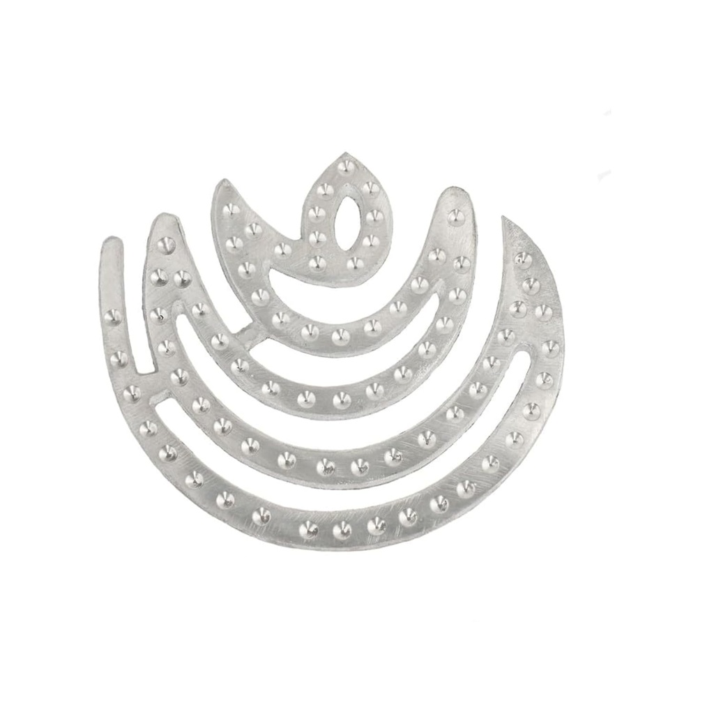 Zinc Chand Helix | 4 Inch | Energy Booster Vastu Remedy| Vastu Helix Remedy for Zone Correction |Zonal Placement - NE | Pack of 1