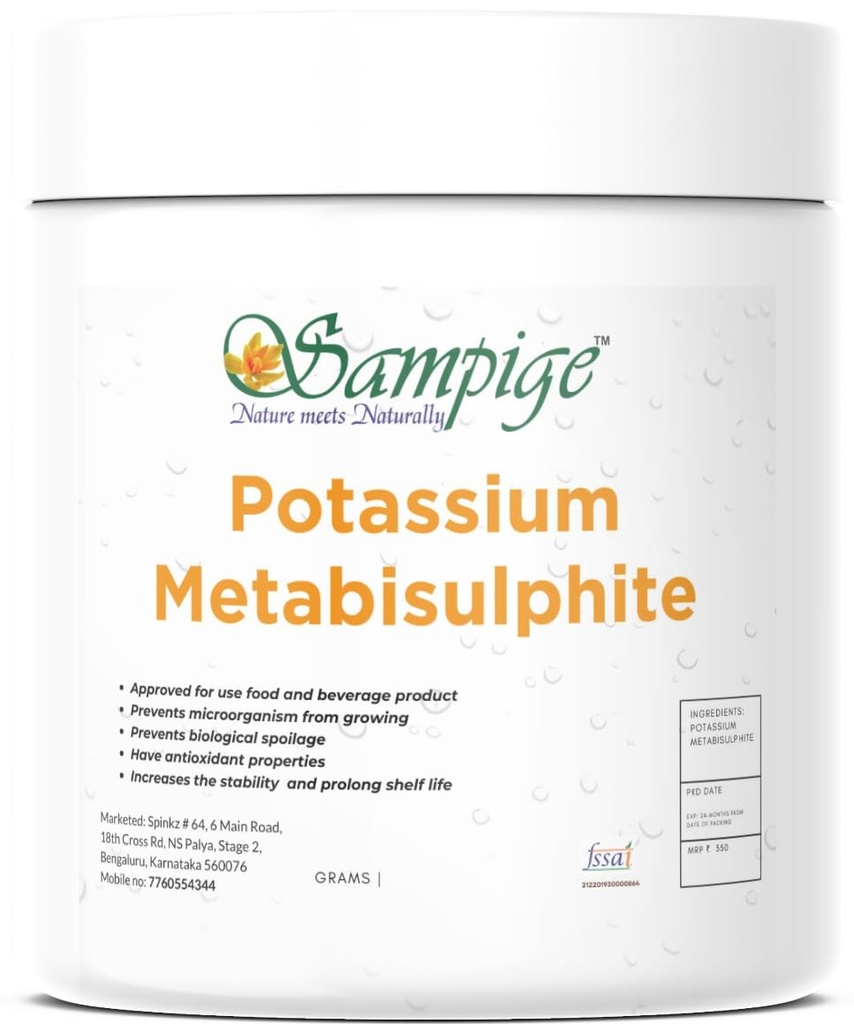 Potassium Metabisulphite- 400 Gram