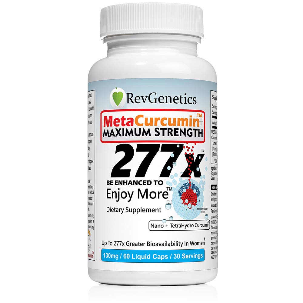 MétaCurcumine 277x Super Curcumine + TetraHydroCurcumine (60 capsules liquides)