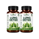 VanyaRoot Naturals Lung Detox Tablets 60 Count | फेफड़ों की सेहत के लिए सपोर्ट | Respiratory Health Support | Natural Ingredients | Immunity Booster & Lung Wellness Supplement (Pack of 2)