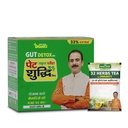 Jeena Sikho Detox Combo for Liver & Gut Health | 32 Herbs Herbal Tea + Yakrit Pleeha Shuddhi Kit | Ayurvedic Body Cleanse, Digestion Support, Constipation Relief, Immunity Booster