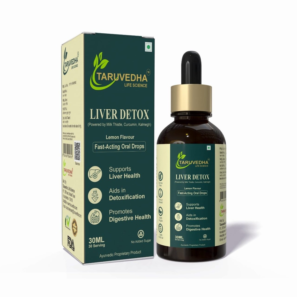 Liver Support with Milk Thistle - All Natural Liver Cleanse Detox & Repair Aid - Doctor-Formulated Liver Supplement - Liquid Herbal Supplement for Liver Health (Lemon)