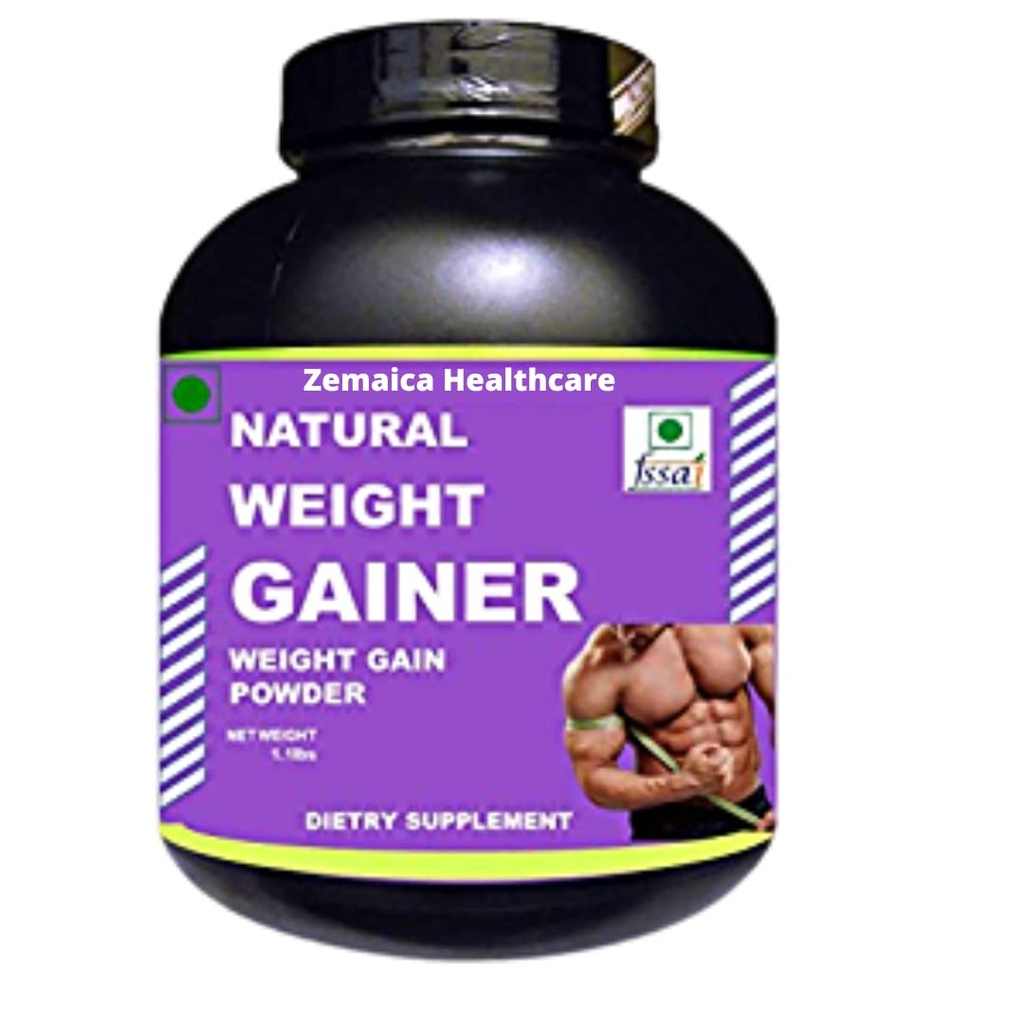Natural Weight Gainer | Muscle Growth & Body Growth | Ayurvedic Product | Flavor Butterscotch | Pack of 1