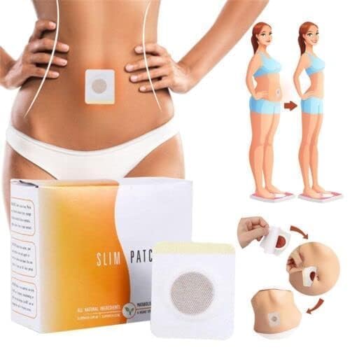 Castor Oil Slimming Patch for Belly Button, Weight Loss Navel Patch, Belly Fat Burner Sticker, Body Shaping Patch, Waist Control Slim Patch, Detox Fat Burner for Women and Men