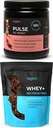 LÉGION Pulse Pre Workout Supplement (Fruit Punch) Whey Protein Powder Chocolate - Whey+ Isolate Protein Powder