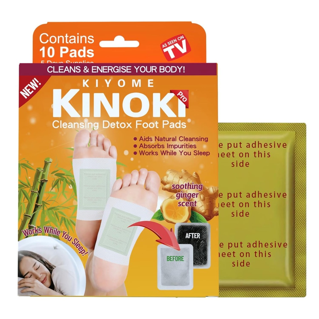 REPLEX Detox Foot Patches for Cleansing Toxin Remover for Men & Women,Deep Cleansing Detoxify Blood Circulation Foot Pad for Detox & Relaxation- Pain Relief, Stress Relief Sleep Patch