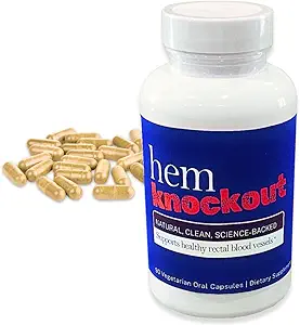 Interne Hämorrhoid-Relief-Ergänzung- Schnell-Akzeptierende Pillen für Schmerz, Schwellung und Blutung - Natural Vein Strengthening Formula - 90 Day Supply - Made in USA