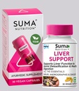 Liver Support Health Supplement | Ayurvedic Detox & Cleanse Formula | Natural Fatty Liver Care | Digestive Enzymes for Digestion | 30 Capsules