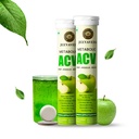 Apple Cider Vinegar Effervescent Tablets – Green Apple Flavour | With Natural Extracts, Essential Vitamins & Piperine | No Added Sugar, No Maltodextrin | Pack of 2 (15 Tablets Each)