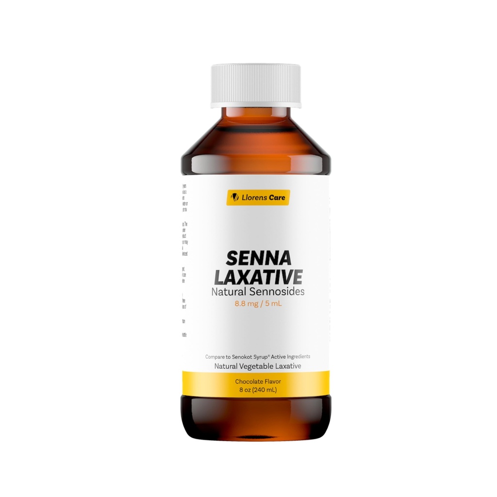 Senna Liquid Sennosides Senna Laxative von Llorens Care 8.8 mg 5 ml. Aus Natural Sennosides. Liquid Laxative Alleviate Constipation & Provide Relief. Senna Syrup