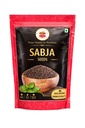 GMU Foods Sabja Seeds, Natural Basil Seeds, Rich in Dietary Fibre and Omega-3, Supports Weight Management, 250g