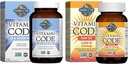 Giardino della vita Men's 50 & Wiser Raw Whole Food Multivitamin, Vitamina D3 5.000 IU & Vitamina Raw Vitamins Bundle
