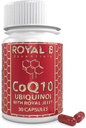 Ultra-Premium Co-Enzyme Q10 with Royal Jelly, Ubiquinol CoQ10 Capsules for Heart Health and Immune Defense, All-Natural CoQ10 Supplement Made by Bees, 3,000 mg, 30 Veggie Capsules