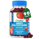 Multivitamines sans sucre pour hommes avec du fer et 18 vitamines essentielles et minéraux sans sucre