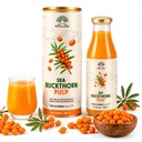Rogcare Sea Buckthorn Juice 500ml Packed in a Glass Bottle | Cold-Pressed Sea Buckthorn Pulp Concentrate from Ladakh Himalayas (-40°C) Rich in Natural Vitamin C, Omega 3, 6, 7, 9 & Antioxidants | Skin Glow & Gut Health