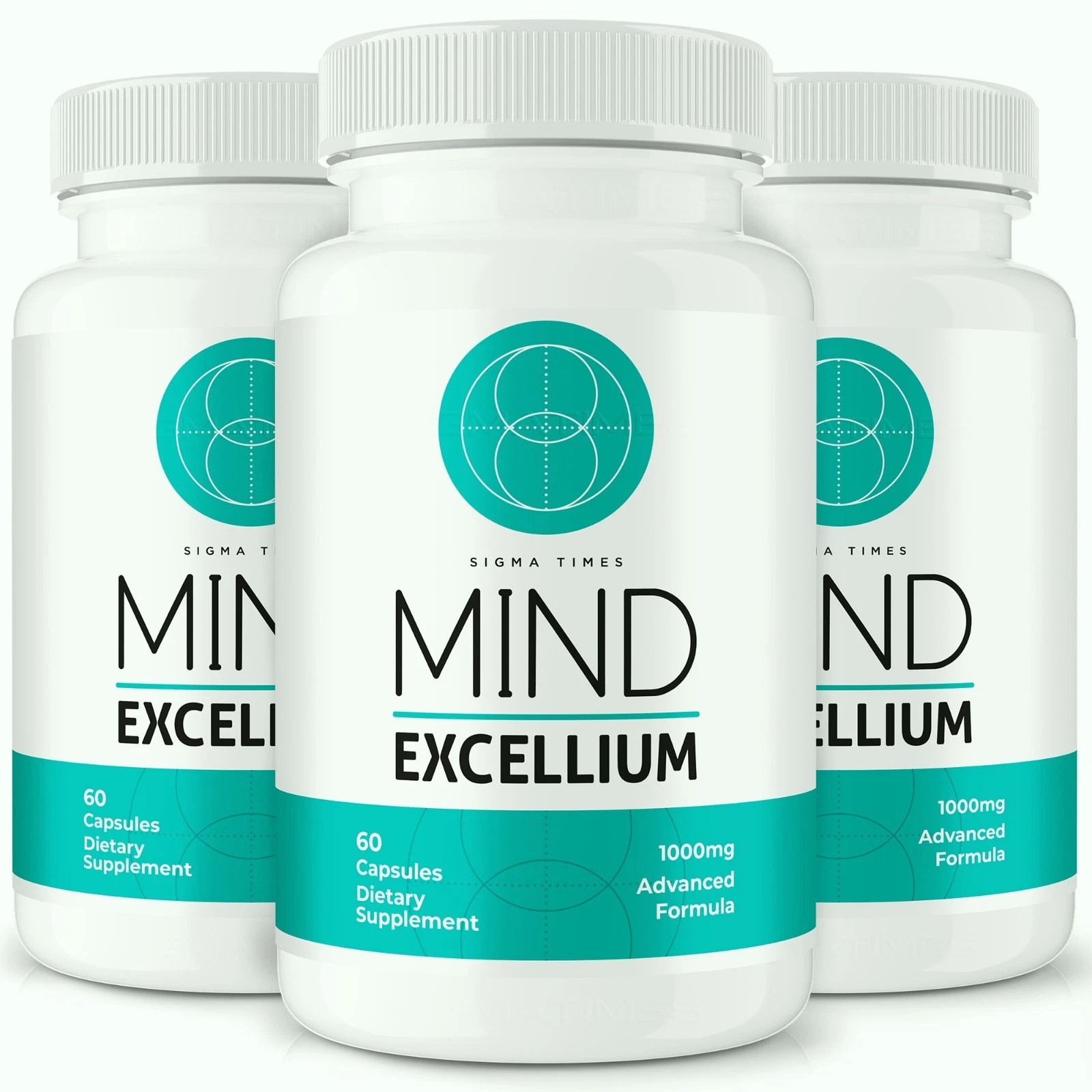 Mind Excellium Capsules, Brain Health Support & Memory Pills - 3 Pack