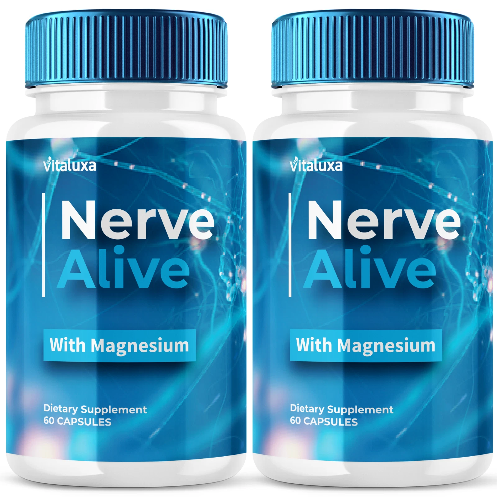 (2 Pack) Nerve Alive Capsules, Supplement Pills for Neuropathy (120 Capsules)