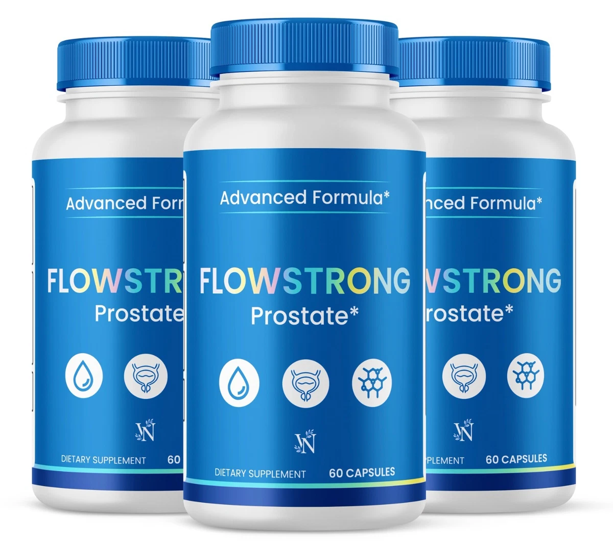 Flow Strong, Flowstrong Advanced Dietary Supplement Prostate Pills 3 Pack 180CT