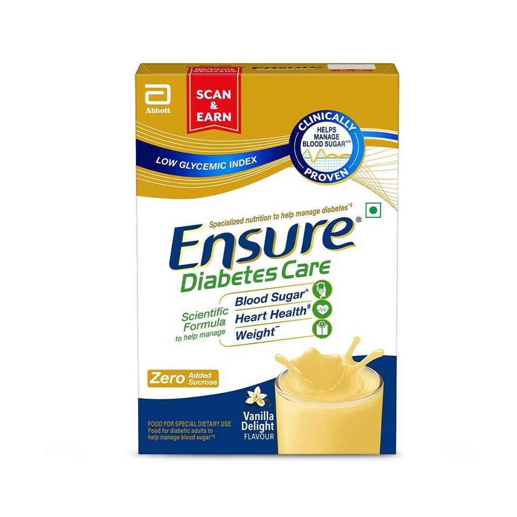 Ensure Diabetes Care Vanilla Powder (Refill), 375g