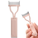 Separatore della palpebra, Arc progettato lash Definer Comb trucco Mascara Comb Applicatore con copertura, strumento cosmetico della spazzola dell'occhio (Naked Pink)