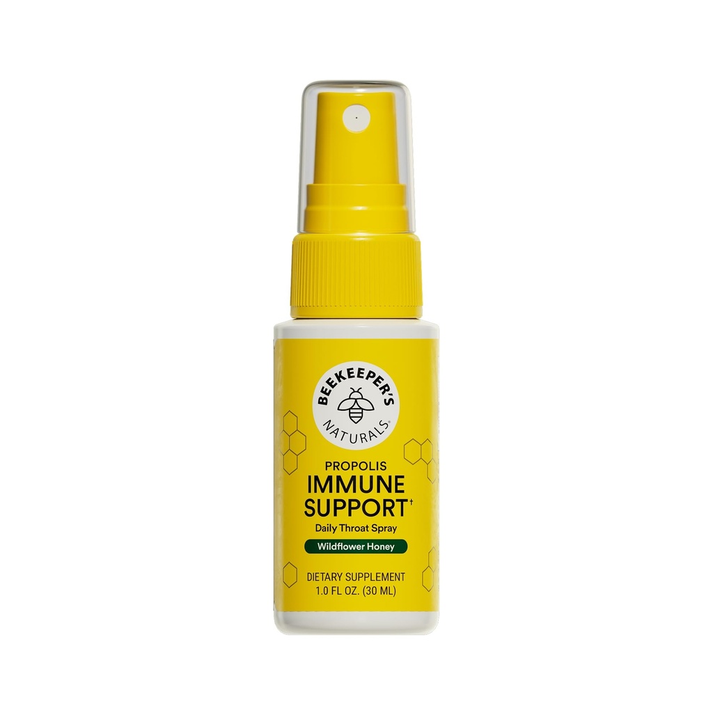 Propolis Throat Spray von Imker Natürliche - 95% Bienen Propolis Extrakt, Natürliche Immununterstützung & Sore Throat Relief - Antioxidantien, Keto, Paleo, Glutenfrei (1.0 oz)(Pack von 1)
