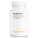 Supersmart - 90% Baicalin 500mg al giorno (Scutellaria Baicalensis) - Chinese Skullcap Extract Supplement | Non-GMO & Gluten Free - 60 capsule vegetariane